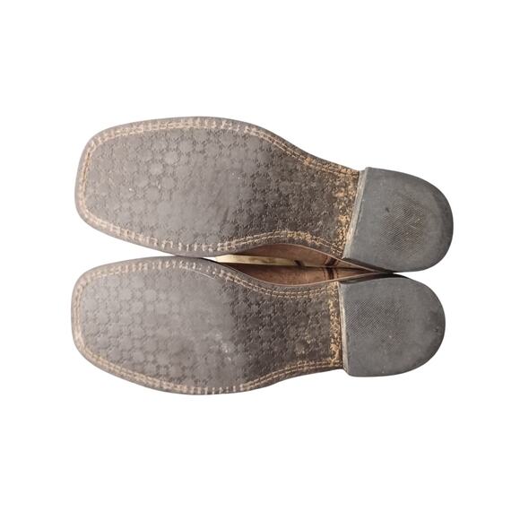 SMOKY MOUNTAIN BOOTS Kids' Unisex Scout 3705 Square Toe Leather Boots Size 4 - Picture 4 of 7